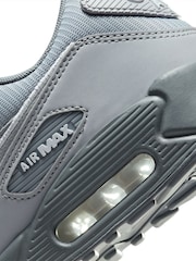 Nike Grey /Ecru Air Max 90 Trainers - Image 10 of 10