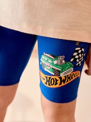 Blue/White Hot Wheels License Short Pyjamas (3-16yrs) - Image 4 of 7