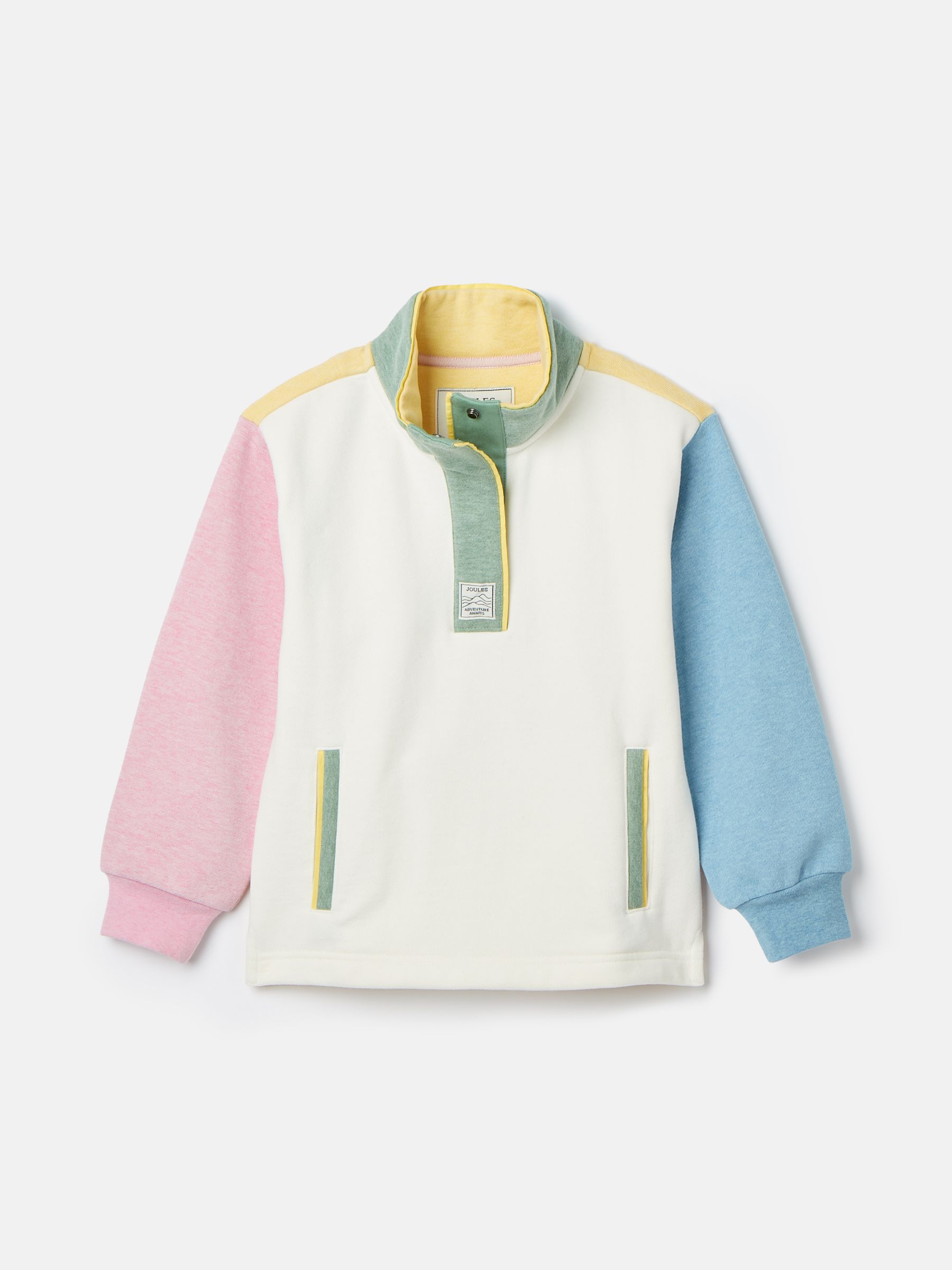 Buy Joules Kids Burnham Multi Funnel Neck Sweatshirt from Next USA