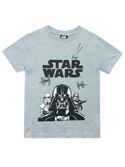 Character Grey Star Wars Short Sleeved T-Shirt - Image 1 of 5