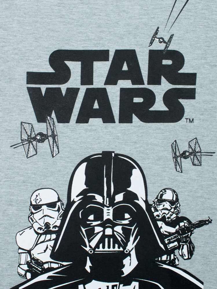 Character Grey Star Wars Short Sleeved T-Shirt - Image 5 of 5