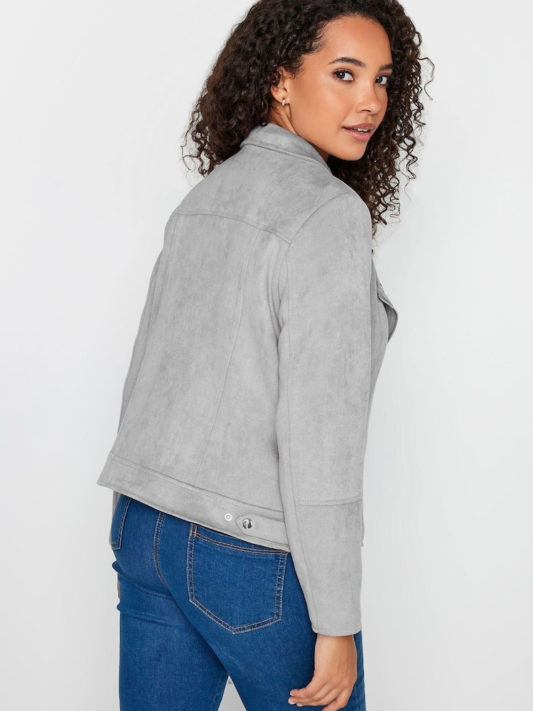M&Co Grey Suedette Jacket - Image 2 of 5
