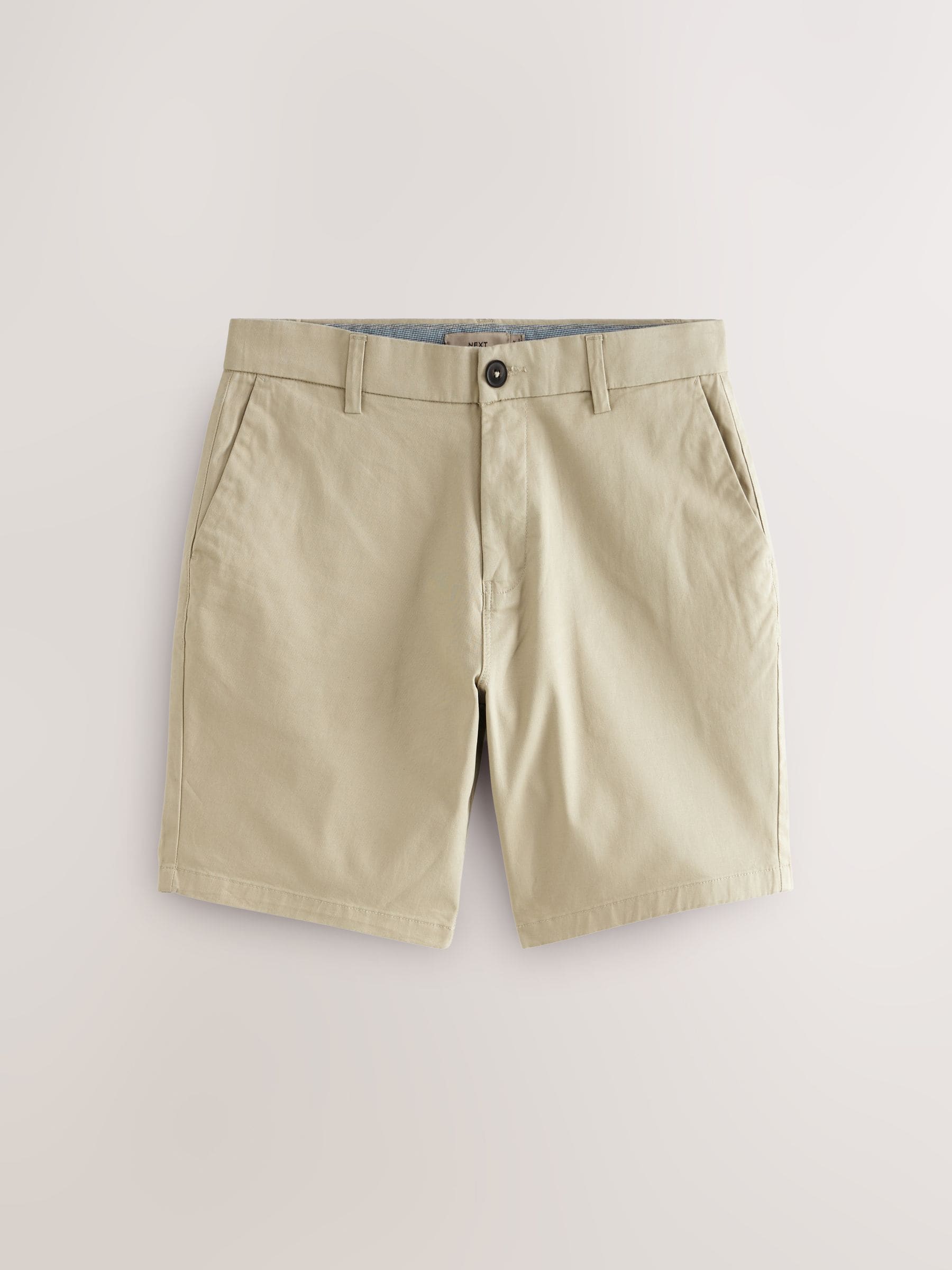 Buy Navy/Stone Slim Fit Stretch Chino Shorts 2 Pack from