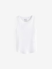 White Rib Vest (3-16yrs) - Image 4 of 6