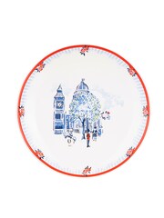Cath Kidston Set of 4 Cream London Side Plates - Image 3 of 5