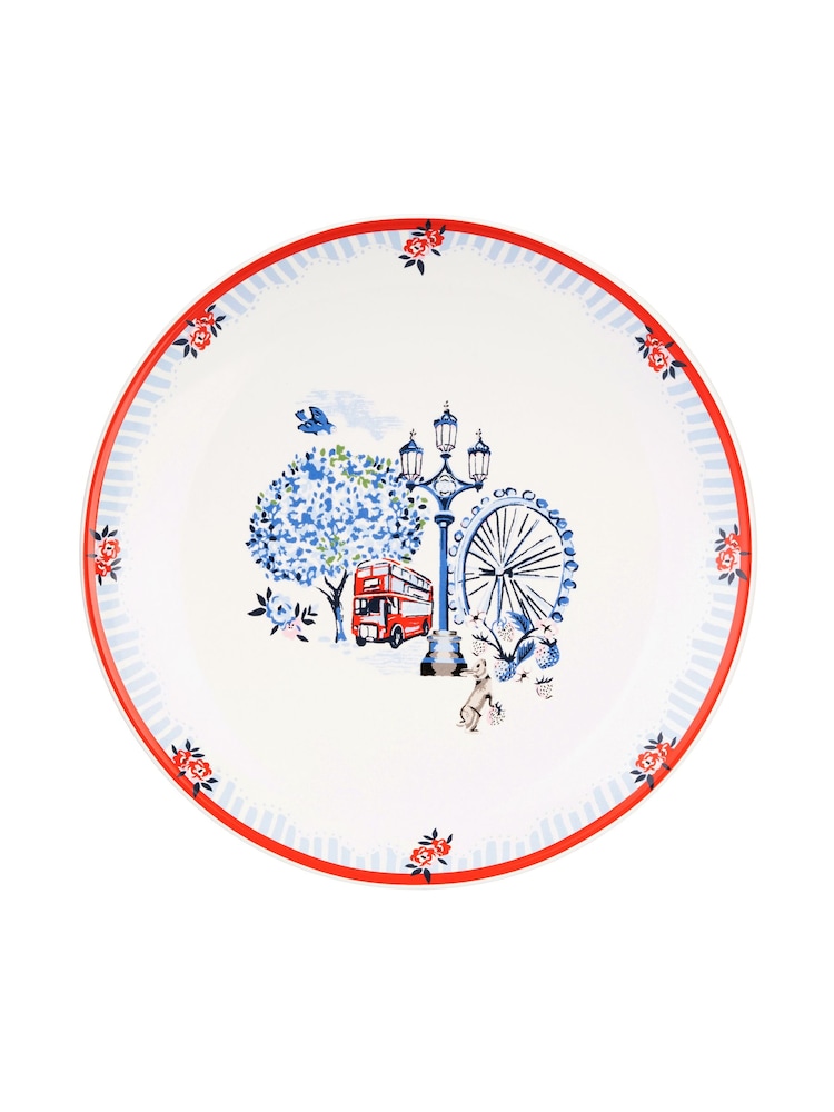 Cath Kidston Set of 4 Cream London Side Plates - Image 5 of 5