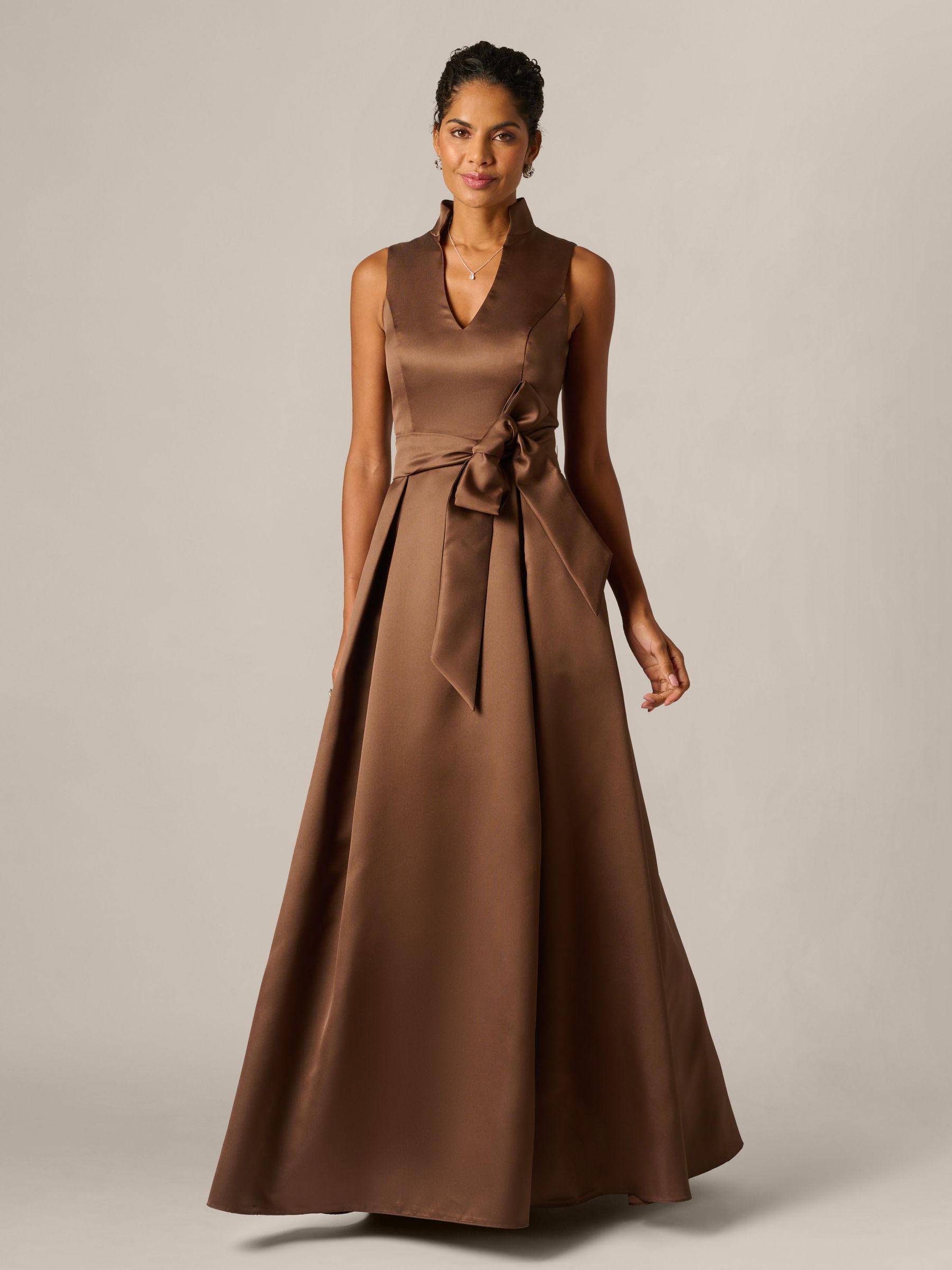 brown formal wedding dress Clarisse Dress 811157
