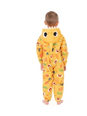 Bebê tubarão amarelo - Roupa de poça infantil unissex Vanilla Underground - Imagem 4 de 7
