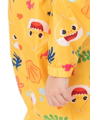 Bebê tubarão amarelo - Roupa de poça infantil unissex Vanilla Underground - Imagem 7 de 7