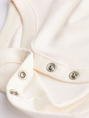 Cream - Essential Baby kratek rokav; s kratkimi rokavi Bodysuits 5 Pack - Slika 6 iz 6