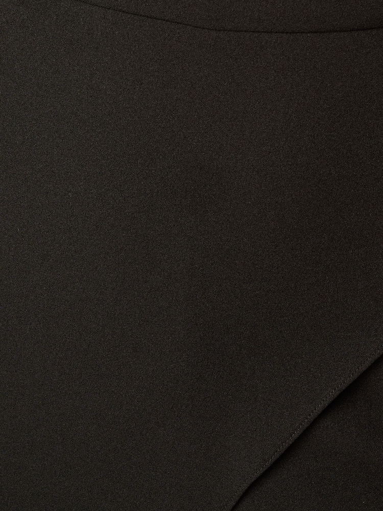 Adrianna Papell Black Knit Crepe Jumpsuit - Image 6 of 6
