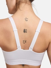 Nike White Indy Medium Support Padded Sports Bra - Image 4 of 6