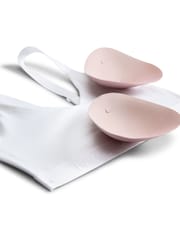 Nike White Indy Medium Support Padded Sports Bra - Image 6 of 6