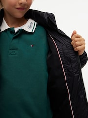 Tommy Hilfiger Black Essential Down Hooded Jacket - Image 3 of 8