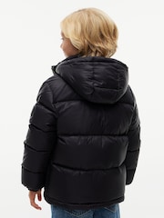 Tommy Hilfiger Black Essential Down Hooded Jacket - Image 5 of 8