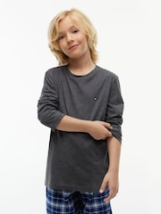 Tommy Hilfiger Black Long Sleeve T-Shirt 2 Pack - Image 2 of 7
