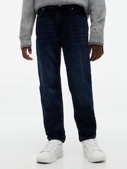 Tommy Hilfiger Blue Flag Embroidery Straight Jeans - Image 1 of 7