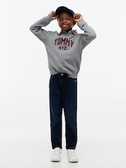 Tommy Hilfiger Blue Flag Embroidery Straight Jeans - Image 2 of 7
