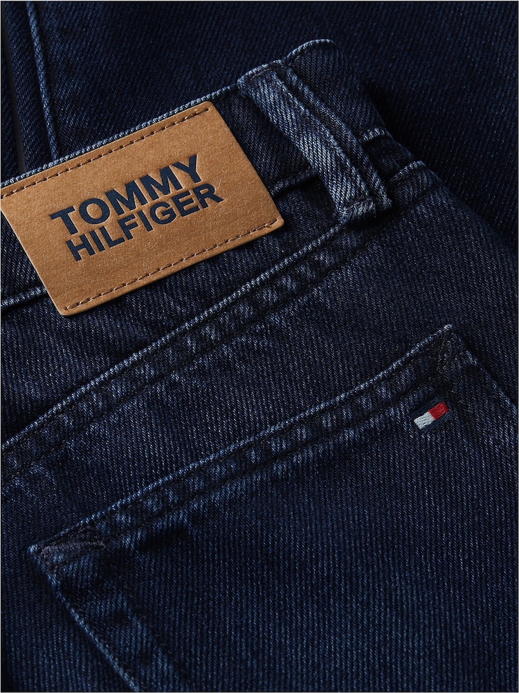 Tommy Hilfiger Blue Flag Embroidery Straight Jeans - Image 7 of 7 Tommy Hilfiger Blue Flag Embroidery Straight Jeans - Image 7 of 7