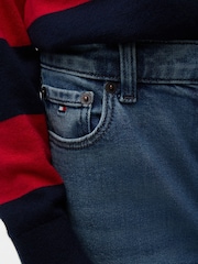 Tommy Hilfiger Blue Vintage Wash Relaxed Jeans - Image 4 of 6
