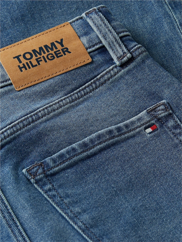 Tommy Hilfiger Blue Vintage Wash Relaxed Jeans - Image 6 of 6 Tommy Hilfiger Blue Vintage Wash Relaxed Jeans - Image 6 of 6