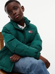 Tommy Hilfiger Green Essential Ripstop Relaxed Puffer Jacket - Image 3 of 6