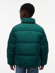 Tommy Hilfiger Green Essential Ripstop Relaxed Puffer Jacket - Image 4 of 6