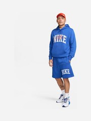 Nike Blue Club Fleece French Terry Shorts - Image 7 of 7