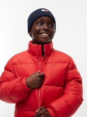 Tommy Hilfiger Red Essential Down Hooded Jacket - Image 3 of 7