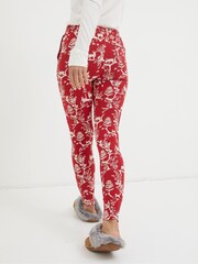 FatFace Red Ellie Forest Scapes Leggings - Image 2 of 5