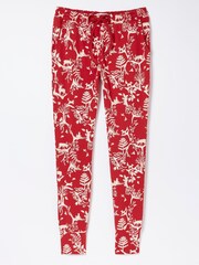 FatFace Red Ellie Forest Scapes Leggings - Image 5 of 5