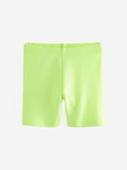 Lime Green Cycle Shorts (3-16yrs) - Image 1 of 3