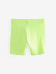 Lime Green Cycle Shorts (3-16yrs) - Image 2 of 3
