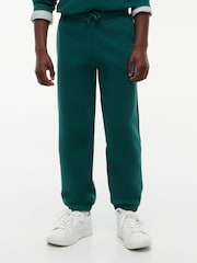 Tommy Hilfiger Green Flag Logo Patch Cuffed Joggers - Image 4 of 7