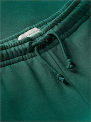 Tommy Hilfiger Green Flag Logo Patch Cuffed Joggers - Image 6 of 7