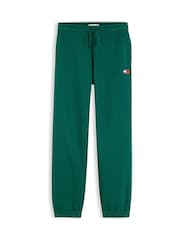 Tommy Hilfiger Green Flag Logo Patch Cuffed Joggers - Image 7 of 7