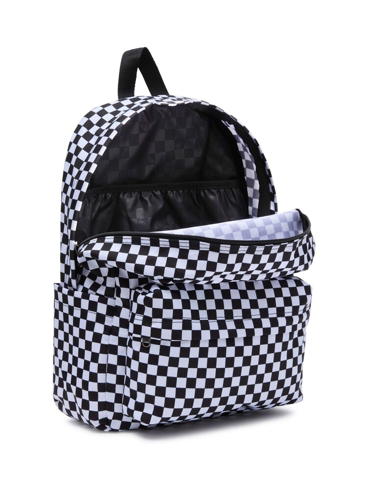 Vans Black Check Old Skool Backpack - Image 4 of 4