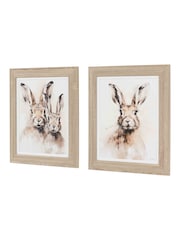 Gallery Home Brown Woodland Wonders Framed Canvas Set of 2 - Image 4 of 4