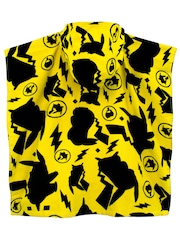 Character Yellow Pokemon 100% Cotton Hooded Swim & Beach Towel Poncho - Image 2 of 5