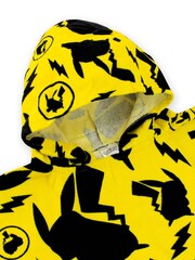 Character Yellow Pokemon 100% Cotton Hooded Swim & Beach Towel Poncho - Image 4 of 5