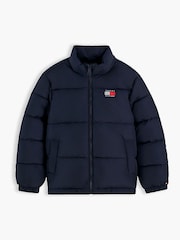 Tommy Hilfiger Blue Essential Ripstop Relaxed Puffer Jacket - Image 5 of 6