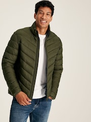 Joules Garrett Green Showerproof Padded Jacket - Image 1 of 5