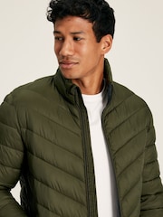 Joules Garrett Green Showerproof Padded Jacket - Image 2 of 5
