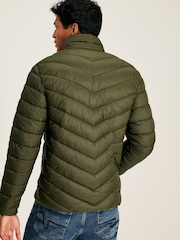 Joules Garrett Green Showerproof Padded Jacket - Image 4 of 5