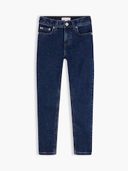 Tommy Hilfiger Blue Scanton Slim Global Stripe Jeans - Image 1 of 2