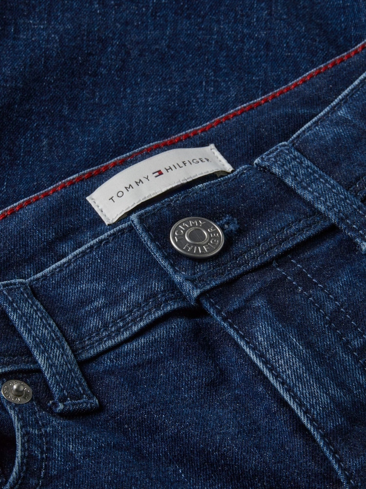Tommy Hilfiger Blue Scanton Slim Global Stripe Jeans - Image 3 of 3 Tommy Hilfiger Blue Scanton Slim Global Stripe Jeans - Image 3 of 3