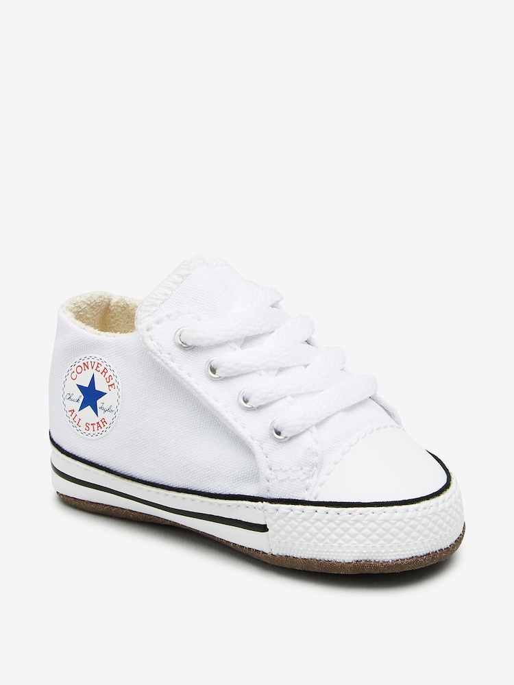 Blanco - Zapatos para cochecito Chuck Taylor All Star de Converse - Imagen 2 de 6