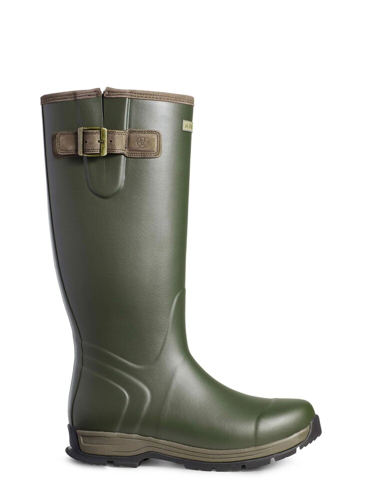 Ariat Green Burford Insulated Rubber Wellies - Image 1 of 4