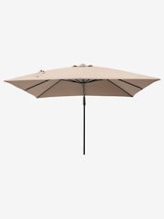 Pacific Cream Garden Challenger T2 3m Square Free Arm Parasol - Image 1 of 5