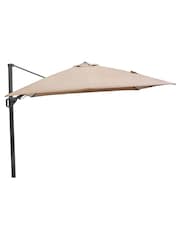 Pacific Cream Garden Challenger T2 3m Square Free Arm Parasol - Image 3 of 5